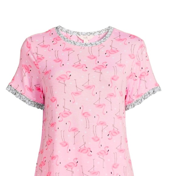 🦩🦩🦩NWT Sweet Dreams Flamingo Pajama set. - Picture 2 of 3